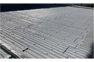 S工業株式会社様 工場の屋根塗装、屋根アスベスト封じ込め強度UP遮断熱塗装工事