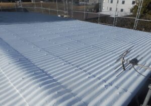 株式会社S様 屋根外壁アスベスト封じ込め強度UP遮断熱塗装工事